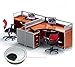 Qrity 2X Metal Round Computer Desk Grommet Cable Hole Covers for Management of Office & Computer Desk, Hole Dia 60mm