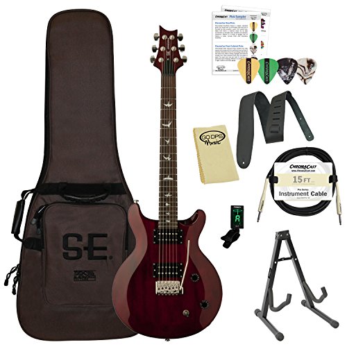 Paul Reed Smith Guitars STCSVC-Kit01 SE Santana Standard Vintage Cherry Electric Guitar with Gig Bag & Accessories