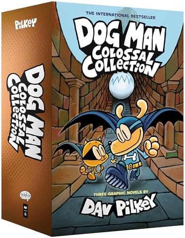 Amazon.com: Dog Man Ginormous Collection (Dog Man #10-12 Box Set