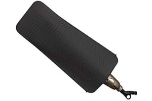 FChome Heat Resistant Silicone Mat Pouch for Hair Straightener,Curling Iron, Flat Irons and Travel Mat and Hot Styling Tools,