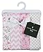 Laura Ashley 4 Piece Ladder Receiving Blanket, Annabel Print
