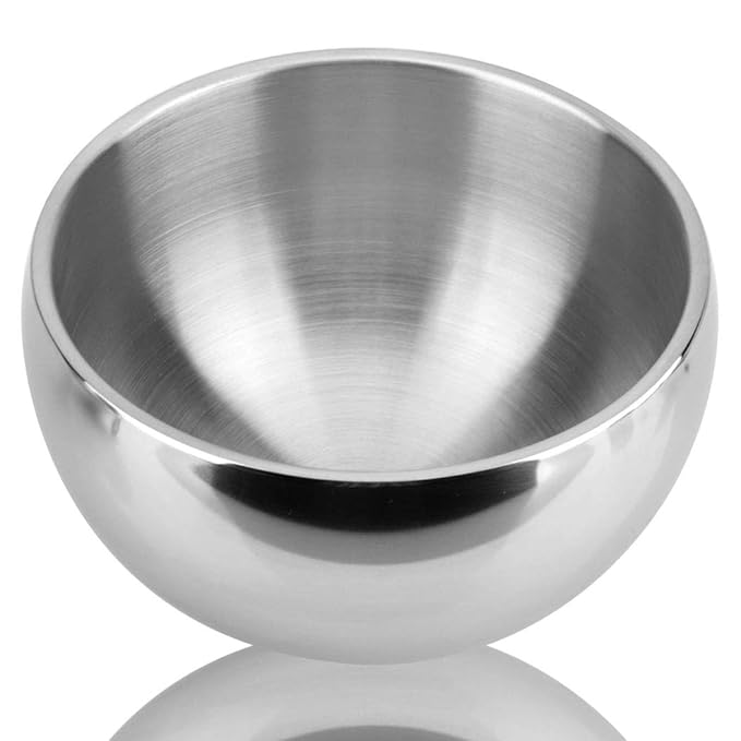 GJFeng Cubo De Hielo De Acero Inoxidable con Cuentas Esféricas Cubo De