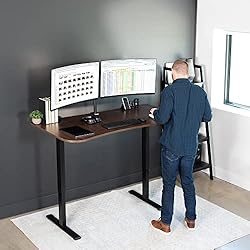 VIVO Electric Height Adjustable 63 x 32 inch Stand