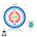 Paddle Catch Ball and Toss Game ,Throw Catch Ball Set 9.1’’ Hand-held Stick Disc with 2 Paddles and 1 Ball Compatible Kids