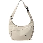 Nylon Crescent Crossbody Luna Bag for Women Men Moon Shoulder Spacious Lightweight Sling Casual Hobo Dumpling Purses