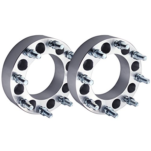 DCVAMOUS 8 Lug 8x6.5 to 8x180 Wheel Adapters 2 for Chevy Express