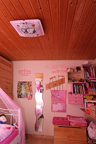 Hello Kitty Deckenlampe Wandlampe 35256 Pink Rosa Kinderlampe