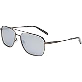 Ted Baker Men's Navigator Polarized Sunglasses, 59 mm, UV400 Protection, Gunmetal