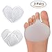 3 Pairs Massage Forefoot Pain Relief Foot Pad (Self-Sticking & Re-Usable) – Metatarsal Ball of Foot pads