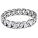 Trendsmax 15mm Curb Cuban Heavy Big Bracelet for Mens Boys 316L Stainless Steel Link Chain Bangle 8-11inch