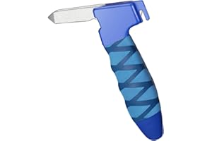 Atojarkle Car Door Handle for Elderly, Door Grab Handle Assist, Ultra Grip Mobility Handle for Car, Car Door Latch Bar for Easily Get Out of Car, Anti-Slip Design, Blue/1 Pack