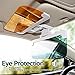 ZONETECH Day and Night Anti-Glare Car Windshield Visor - Premium Quality Universal Sunshade and Anti-Dazzle Night-time Driving Auto Accessory