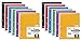 Mead Spiral Notebook, 1 Subject, 70 College Ruled Sheets, Assorted Colors, 12 Pack