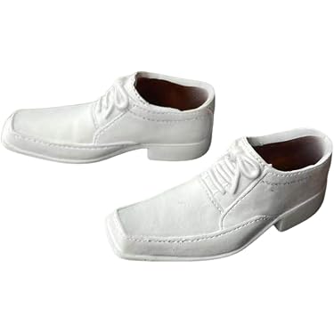5 Paia Di Scarpe Bianche Piatte Per Bambole Fashion - Moda Running, Adatte Per Barbie 11.5"