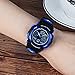 AZLAND Updated Sports Digital Kids Wrist Watches for Boys Quartz Analog Pointer Waterproof Teenagers Wacth Blue