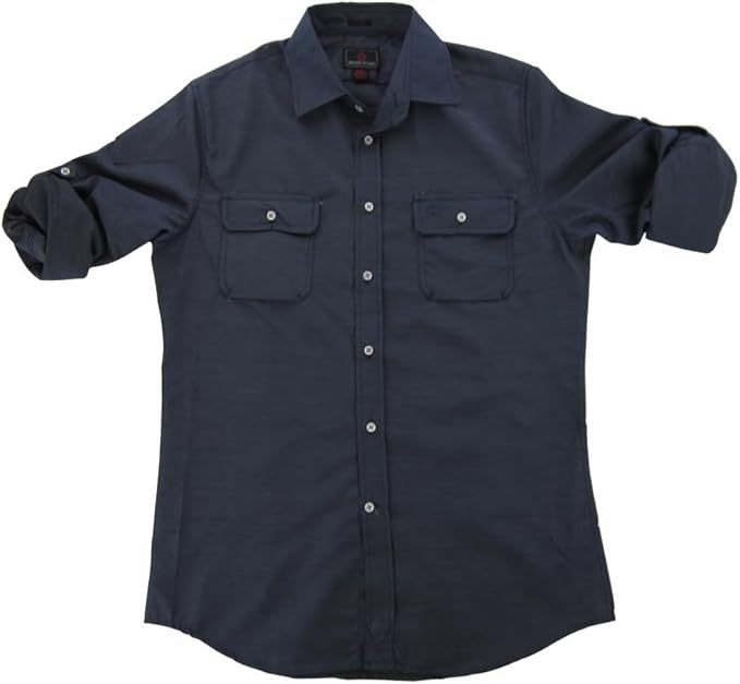 Amazon Co Jp スイスクロスメンズwoven Us サイズ L カラー ブルー 服 ファッション小物