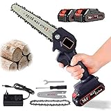 Dysel Mini Chainsaw Cordless 6 Inch Handheld