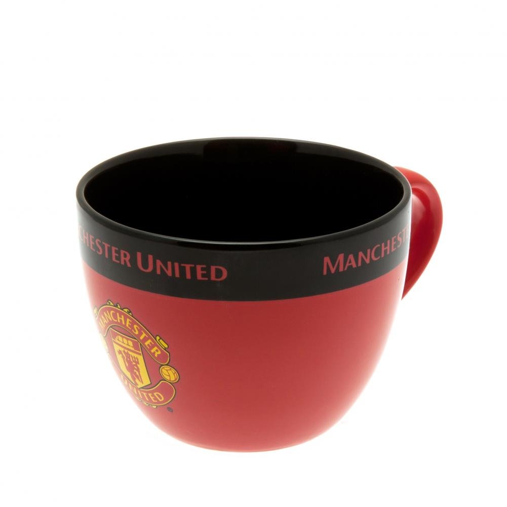 Manchester United F.C. Cappuccino Mug Official Merchandise