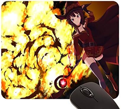 Beautiful Girl Bandages Dress Kono Subarashii Sekai Ni Shukufuku Wo Megumin Nishimiya Suzu Thighhighs Weapon Witch mouse pad (22x18cm)