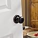 Kwikset Cove Hall/Closet Knob in Venetian Bronze