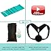 VIMFIT Posture Corrector for Women Men - Upper Back Support Clavicle Shoulder Brace Thoracic Kyphosis - Improve Bad Posture Alignment Fix Back Pain + Exercises and Stretch Band