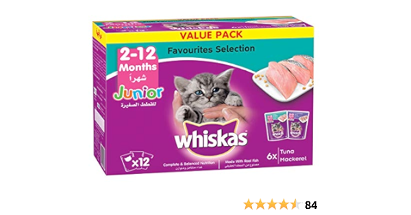 whiskas 84 pack