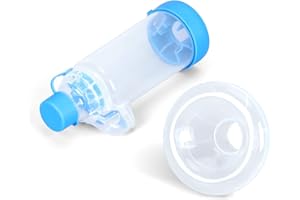 Rhyiee Aerosol Chamber for Dogs Inhaler Chamber with Breathing Indicator- Helps Pets with Breathing and Delivering Medication