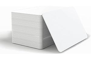 SANPOPO 50pcs NFC Cards Rewritable NFC Tags White NFC Cards NFC Business Card NFC 215 Tag programmable NFC Tags Android，for All NFC-Enabled Smartphones and Devices