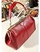 MICOM New Small Retro Vintage Kiss Lock Imitation Leather Purse Handbag Totes Bag for Women,girls
