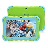 Kids Tablet - Android 9.0 Tablet PC with 7 inch IPS Eye Protection Screen 1GB+16GB WiFi Camera and Bluetooth GMS Certified Kids-Proof Children Tablets (Green)