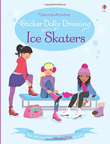 Sticker Dolly Dressing Ice Skaters
