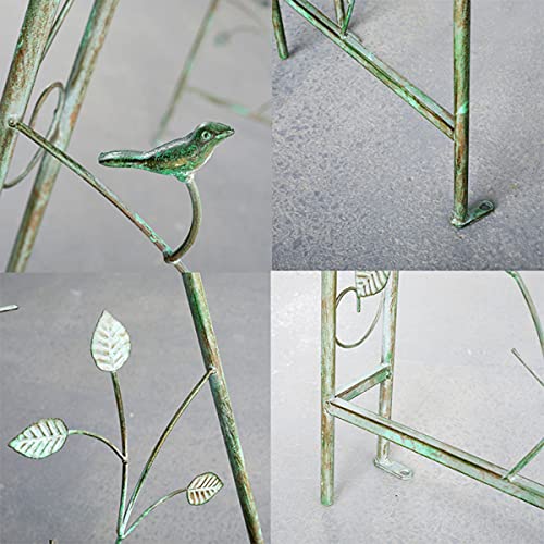 SuoANI Metallgartenbogen, Gartenlaube Zum Klettern Von Weinreben Und Pflanzen Rosenbogen Für Rosen Kletterpflanzen… – Bild 6