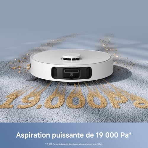 E40 Ultra Robot Aspirateur avec Station d'entretien Automatique