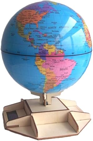 Globe Terrestre En Rotation Globe Rotatif Solaire Bricolage