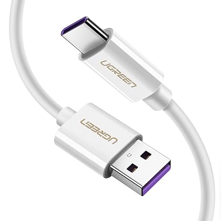UGREEN USB C Ladekabel 5A Super Charge Kabel USB Typ C Ladekabel unterstützt für Huawei P20 Pro, P20, Mate 20 Pro, Honor10, H