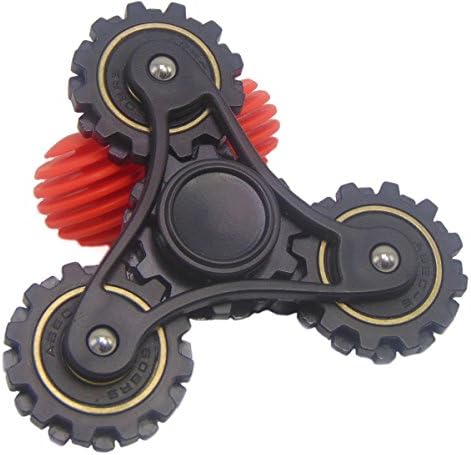 Fidget Hand Spinner Toy by Hoybe - Perfect to Quit Smoking, Relieve ADHD Anxiety, Reduce Stress, Help Focus and Kill Time - Ideal for Autism Adult and Children