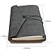 Travel Journal Refillable Leather Travelers Notebook as Multifunctional Bullet Journal Perfect for Men & Women Writing Drafting Drawing 3 Inserts Zipper Pocket Card Holder Field Notes Cover by Keeact