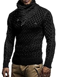 Leif Nelson Men’s Knitted Pullover | Long-Sleeved