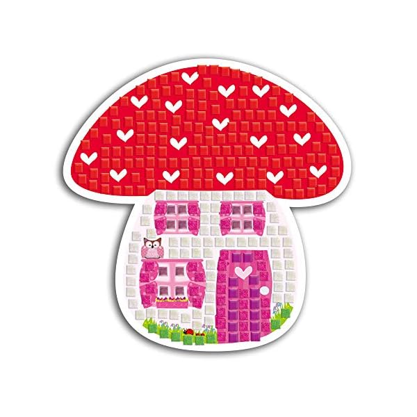 Galt Toys, Fairy Sparkle Mosaics, Kids' Craft Kits, Ages 5 Years Plus