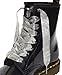 Sparkly Silver Satin Ribbon Bootlaces Shoelaces My Ribbon Laces™ for 3 6 8 10 Eyelet Style Boots