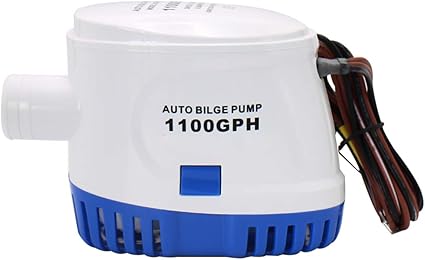 Automatic Bilge Pump 12v 24v 1100gph 750gph 600gph Submersible Bilge Water With Switch Auto Electric Motor Boat Accessories
