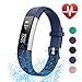 LETSCOM Fitness Tracker with Heart Rate Monitor, Slim Sports Activity Tracker Watch, Waterproof Pedometer Watch with Sleep Monitor, Step Tracker for Kids, Women, and Men