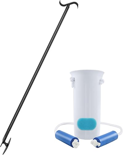 Kekoy 2 Piece Sock Aid Set for Easy Sock Removal & Dressing Aid