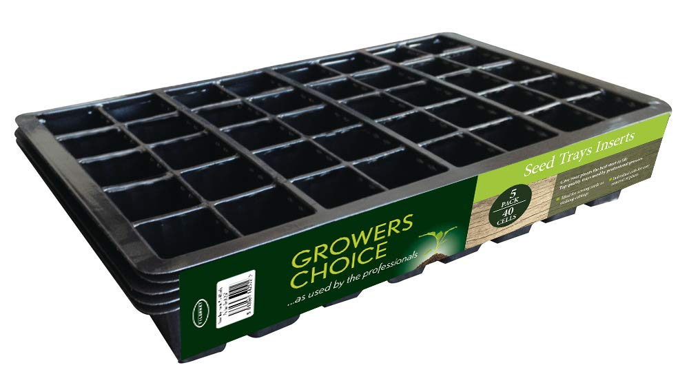BOSMERE N257 40-Cell Inserts (Pack of 5), Black — image 1