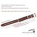 Carty Replacement Watch Band Strap Vintage Handmade Crazy Horse Leather Zulu NATO 20mm/22mm/24mm(zmt1-24brsl)
