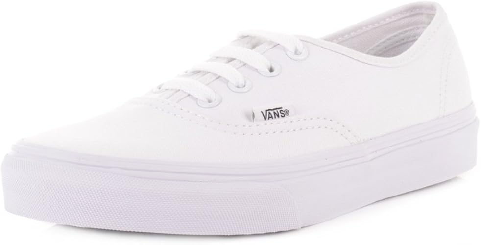 black authentic vans size 3