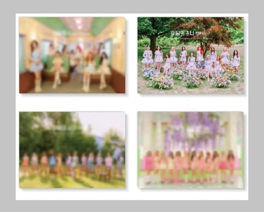 DREAMUS Monthly Girl LOONA Flip That Summer Special Mini Album Contents+1p Folding Poster On Pack+Tracking Sealed (D Version)