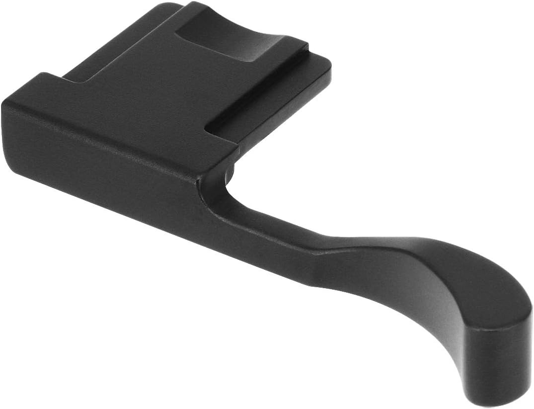 Haoge THB-XB Metal Hot Shoe Thumb Up Rest Thumbs Up Hand Grip Designed for Fujifilm Fuji FinePix X-E4 X100F X100V X-Pro2 XPro2 X-Pro3 XPro3 Camera Black Better Balance & Grip Convenience - Image 3