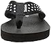 Skechers Women's Meditation Rhinestone Flip Flop, Black, 8 M US