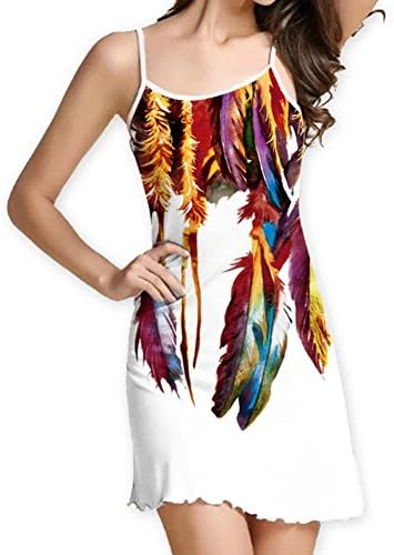 Women Dress Daoroka Sexy Plus Size Off Shoulder Floral Print Sleeveless Casual Loose Evening Party Maxi Beach Mini Skirt